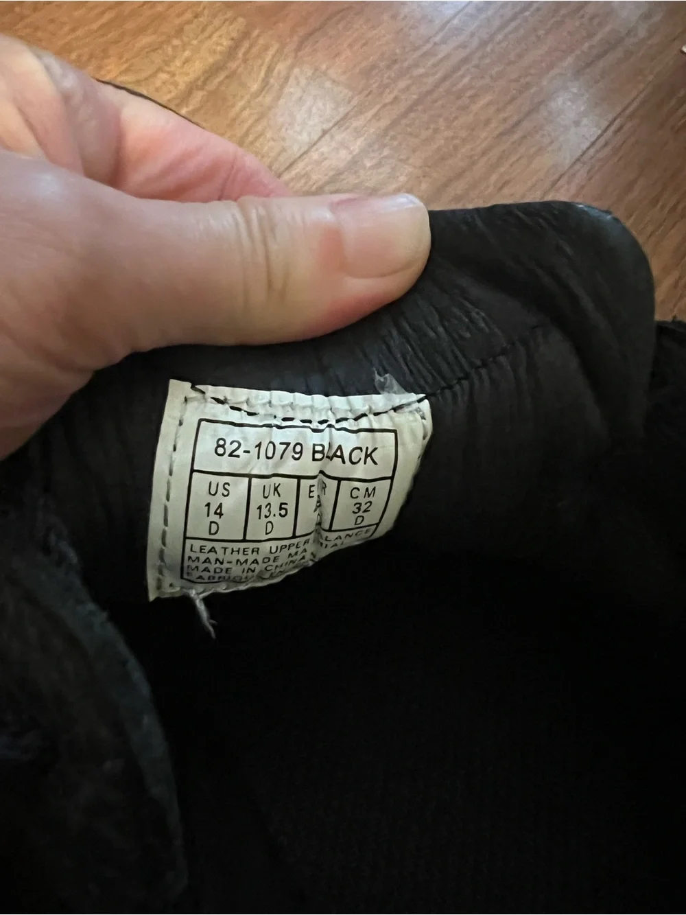 Cabela's Black Leather Lace-Up Slip-On Loafers